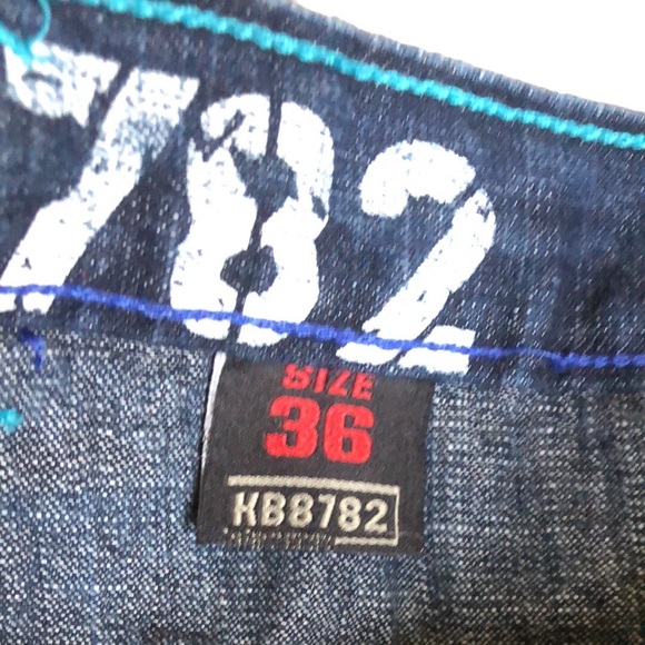KB8782 Men’s jeans size 36, 100% cotton great condition vintage zero flaws nice! - Picture 12 of 14